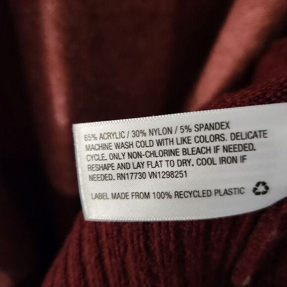 A New Day Womens Long Colorblock Open Front Cardigan Pockets Size Medium - Picture 6 of 6